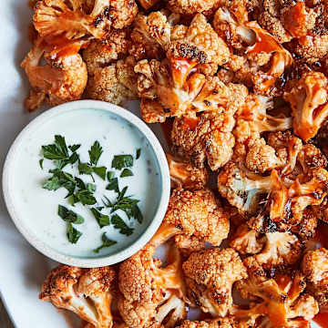 Buffalo Cauliflower Bites