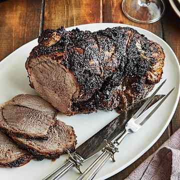 Garlic Herb Crusted Lamb