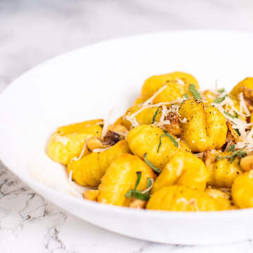 Gnocchi with Walnuts & Sage Butter