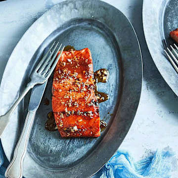 Orange Ginger Soy Salmon