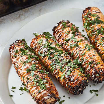 Sweet and Spicy Corn on the Cob