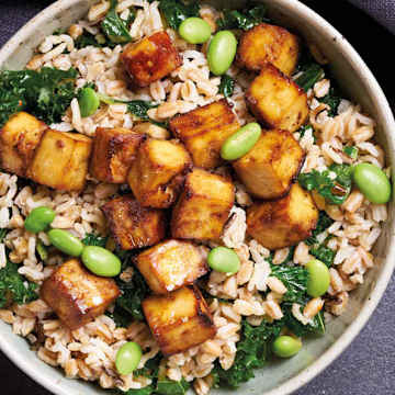 Grains, Greens & Tofu Bowl