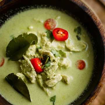 Curry vert tha&iuml;landais