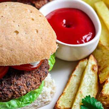 Smokey Black Bean Burgers