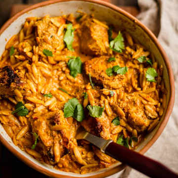 Poulet Masala Orzo