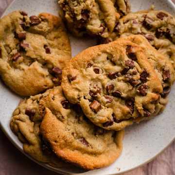 Biscuits aux p&eacute;pites de chocolat