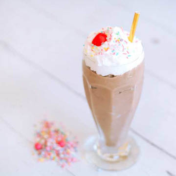 Thickshake au chocolat