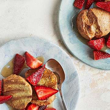Grilled French Toast With Strawberries