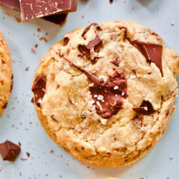 Biscuits v&eacute;g&eacute;taliens aux p&eacute;pites de chocolat