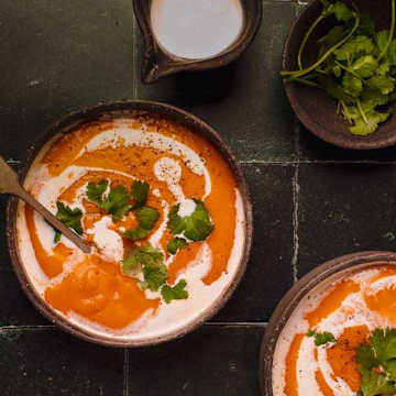 Sweet Potato and Tomato Soup