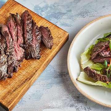 Thai Steak Lettuce Wraps