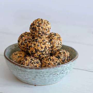 Boules &eacute;nerg&eacute;tiques sal&eacute;es Everything Bagel