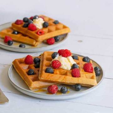 Gaufres sans gluten