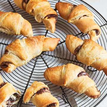 Chocolate-Hazelnut Croissants