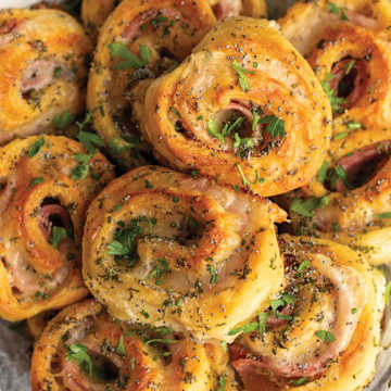 Ham & Cheese Pinwheels