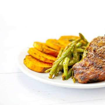 Grilled Chermoula Lamb Loin Chops
