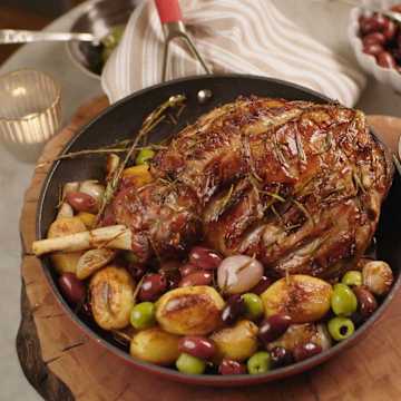 One Pot Leg of Lamb