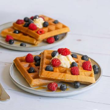 Glutenfreie Waffeln