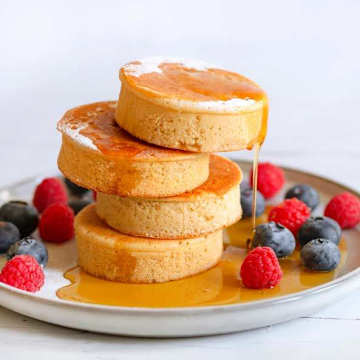 Cr&ecirc;pes souffl&eacute;es japonaises