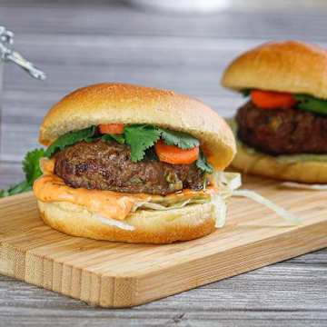 Burgers &agrave; la vietnamienne