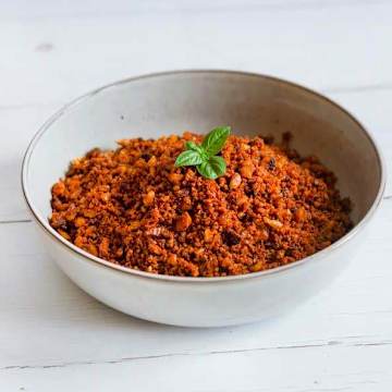 Substitut de viande de b&oelig;uf v&eacute;g&eacute;talien