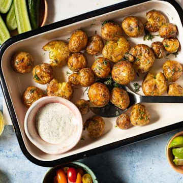 Petites pommes de terre r&ocirc;ties