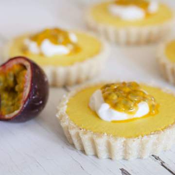 Maracuja-Kokosnuss-Tarts