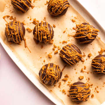 Truffes au Biscoff v&eacute;g&eacute;talien