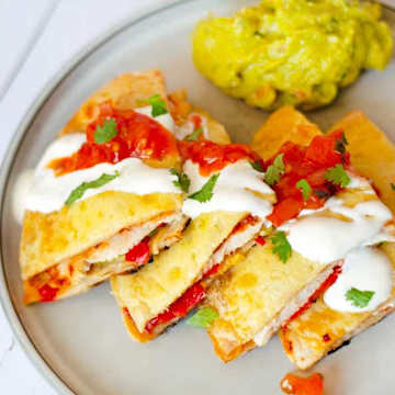 Quesadillas au poulet