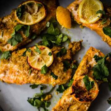 Indian Baked Salmon