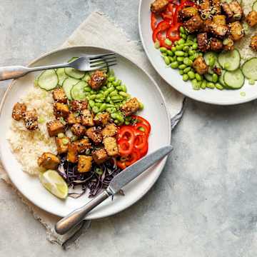 Miso-Tofu-Buddha Bowl