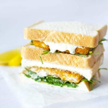 Sandwich aux doigts de poisson