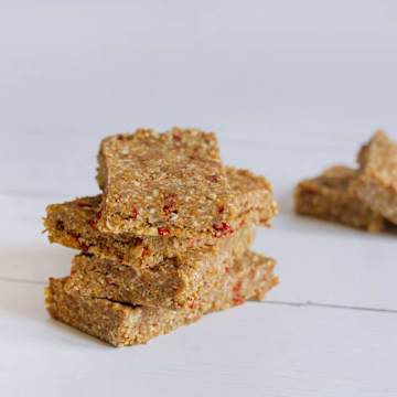 Apfel & Zimt Haferflocken Riegel &ndash; No Bake