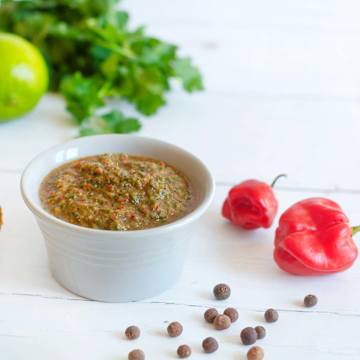 Marinade &agrave; la p&acirc;te de jerk