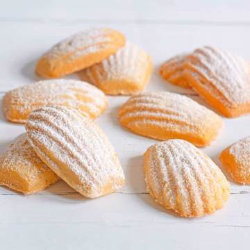 Madeleines au citron