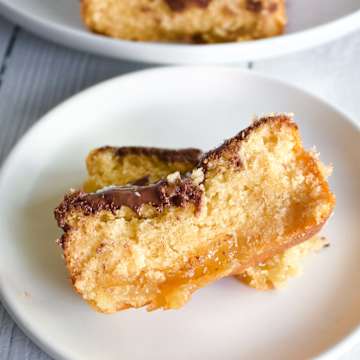 Lemon Curd, Coconut and Dark Chocolate Loaf
