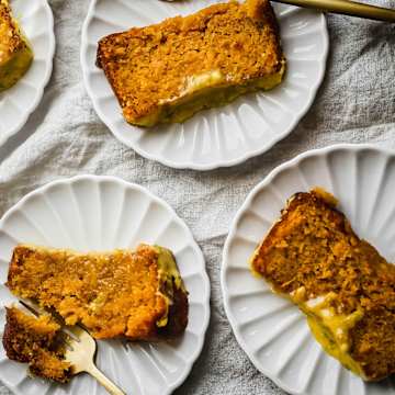 Mango Lime Loaf Cake