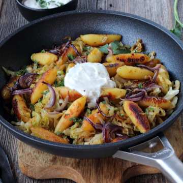 Selbstgemachte Schupfnudeln