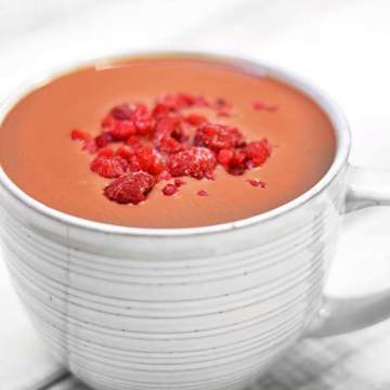 Raspberry & Chocolate Soup