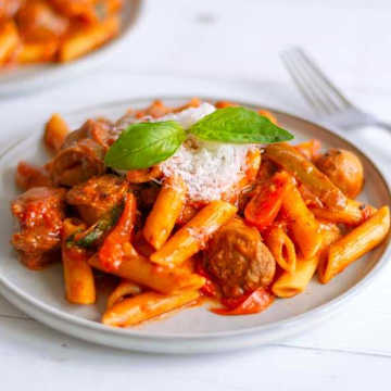 Sausage & Pepper Pasta