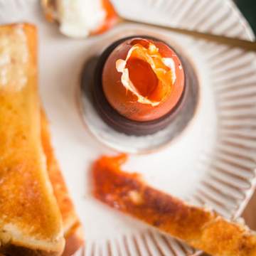 Gekochte Eier (Air Fried)