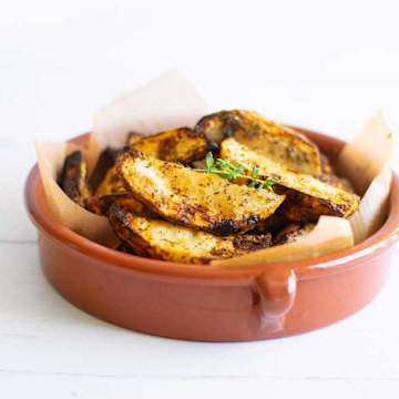 Garlic and Herb Celeriac Wedges