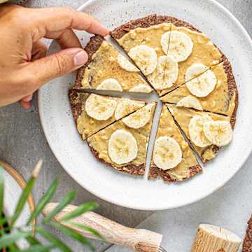 Veganer Leinsamen Pancake
