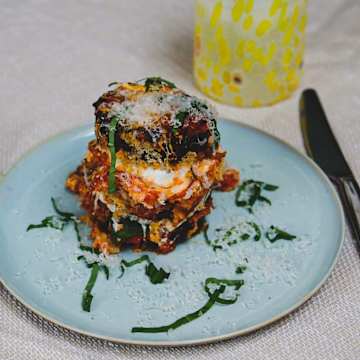 N&rsquo;duja Aubergine Parmigiana