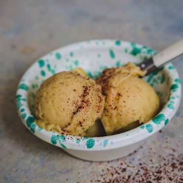 Pineapple and Sumac Sorbet