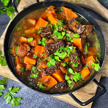 Rindfleisch-K&uuml;rbis-Gulasch