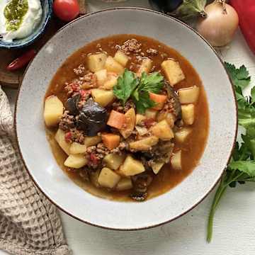 Moussaka Topf