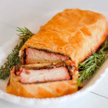 Veganer Tofu-Wellington