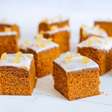 Iced Gingerbread Cake