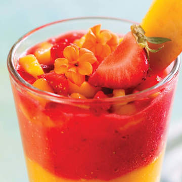 Virgin Strawberry Mango Margarita